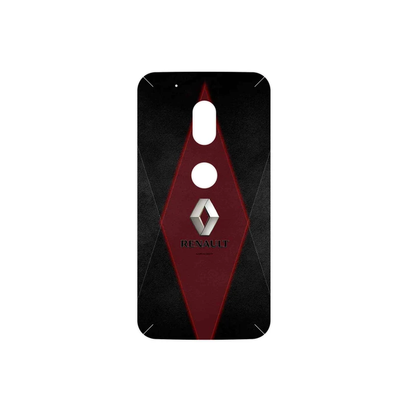 برچسب پوششی ماهوت مدل Renault مناسب برای گوشی موبایل موتورولا Moto G4 Play