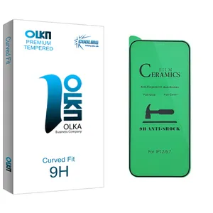 Cooling Olka glass Ceramics Screen Protector For Apple اپل 12 pro max