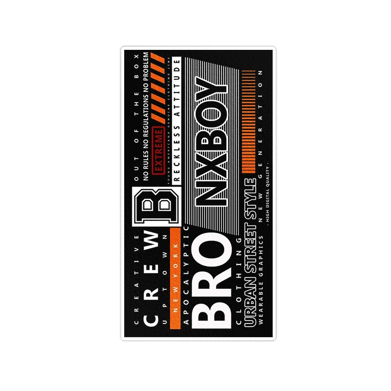    استیکر لپ تاپ ماسا دیزاین طرح BOY مدل STKA00290