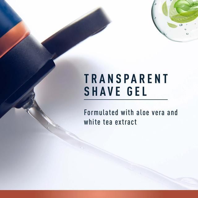 ژل اصلاح ژیلت مدل TRANSPARENT حجم 150 میلی لیتر -  - 3