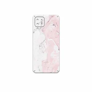 MAHOOT Blanco-Pink-Marble Cover Sticker for Samsung Galaxy A22 4G