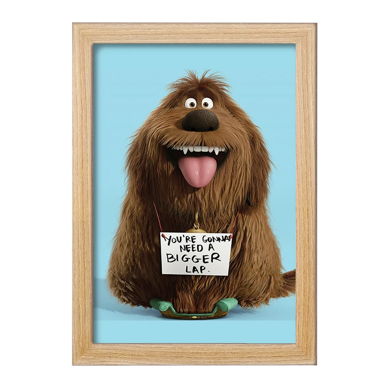 تابلو خندالو مدل زندگی پنهان حیوانات خانگی The Secret Life of Pets  کد 10678