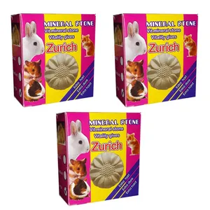 سنگ کلسیم جوندگان زوریچ کد SK-J-3 وزن 80 گرم بسته 3 عددی