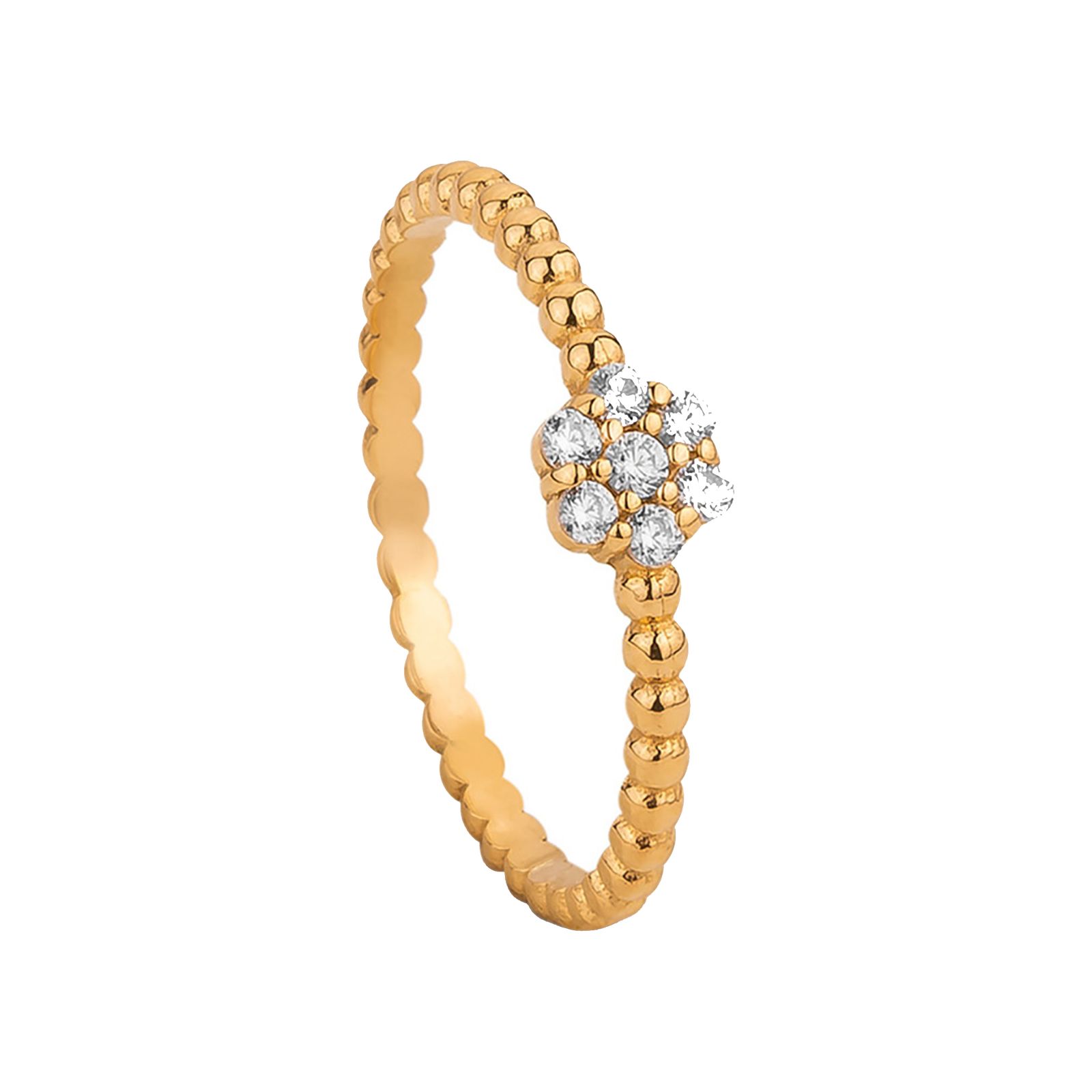 انگشتر طلا 18 عیار زنانه کیا گالری مدل AR606 - - 3