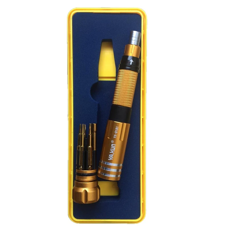 مجموعه 6 عددی سری پیچ گوشتی یاکسون مدل YAXUN YX-8181