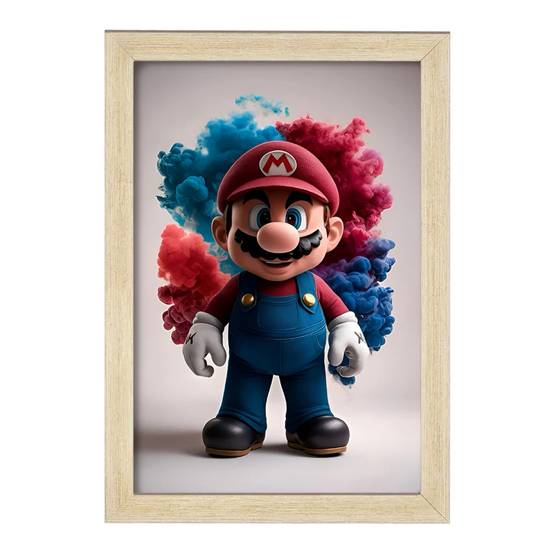 تابلو خندالو مدل سوپر ماریو کد F8561