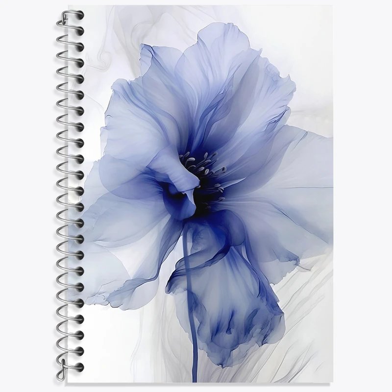 دفتر نت موسیقی 50 برگ خندالو طرح گل مینیمال کد N5874