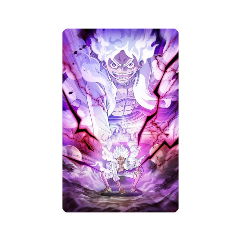 استیکر کارت مدل انیمه طرح وان پیس مانکی دی لوفی one piece Monkey D Luffy کد 6396