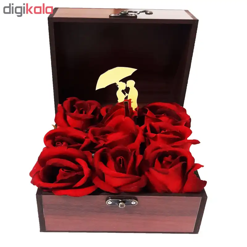 جعبه هدیه چوبی آیهان باکس مدل 41