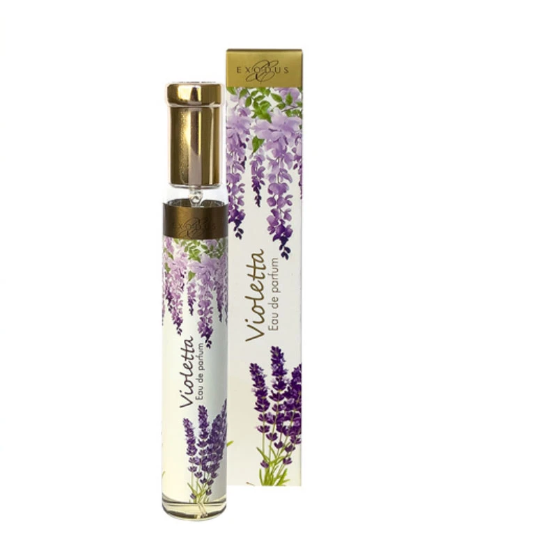 عطر جیبی زنانه اکسودوس مدل violetta women با رایحه شیرین حجم 30 میلی‌لیتر