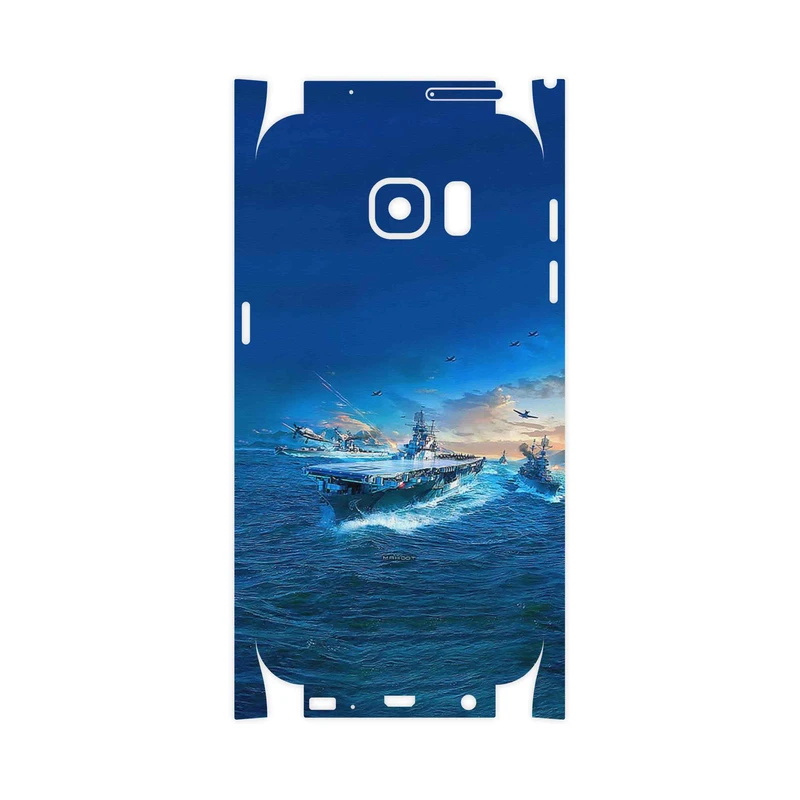 برچسب پوششی ماهوت مدل Warship-FullSkin مناسب برای گوشی موبایل سامسونگ Galaxy S7