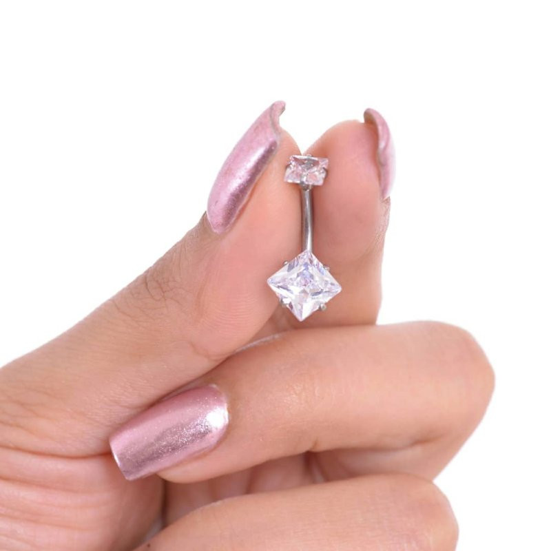 پیرسینگ ناف زنانه پایتخت مدل PS555_A پیرسینگ ناف زنانه پایتخت مدل PS555_A