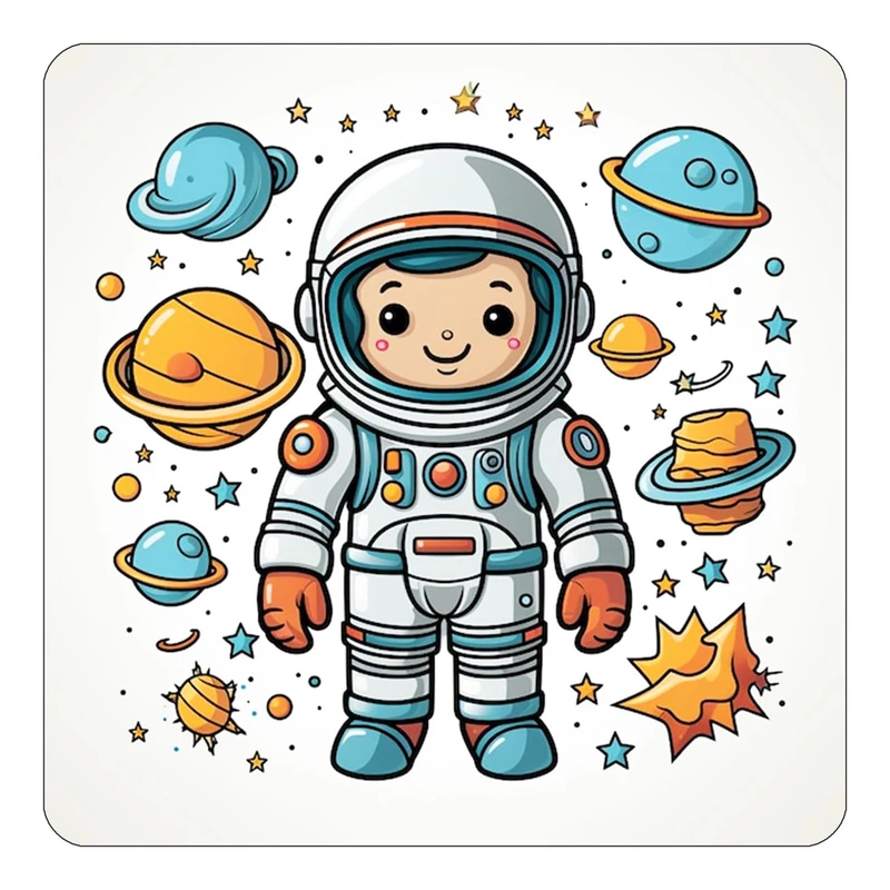 مگنت کاکتی طرح شازده کوچولو مدل mp35632