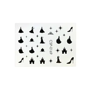 لنز ناخن مدل پرنسس کد 169