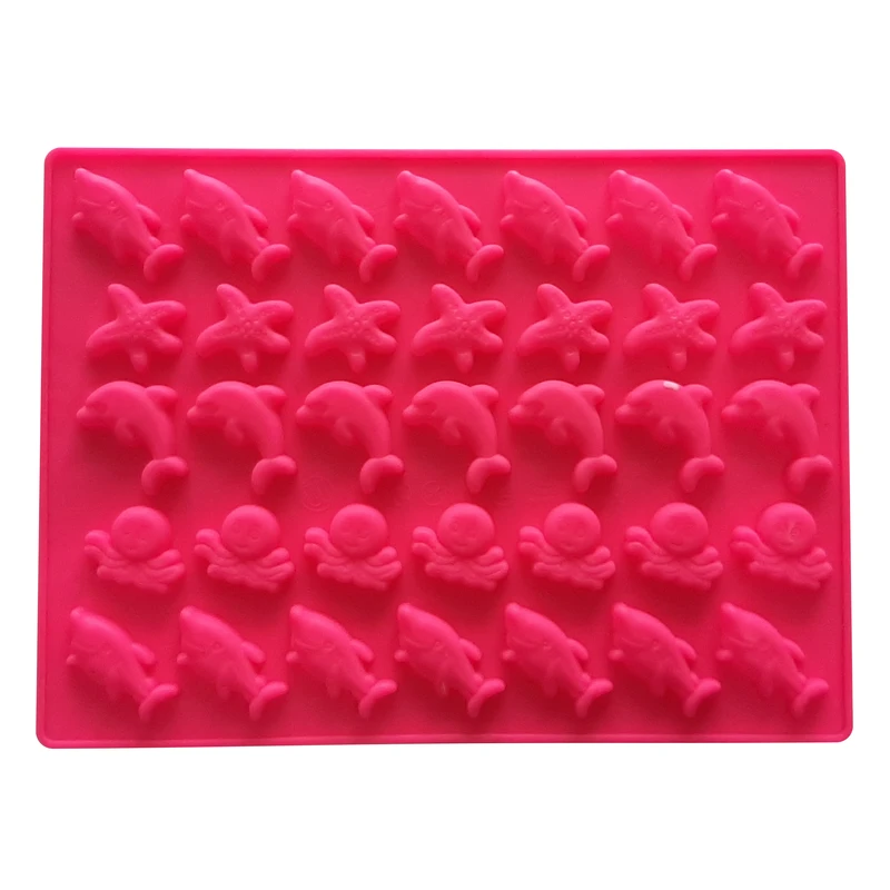 قالب شکلات طرح موجودات دریایی مدل pe521