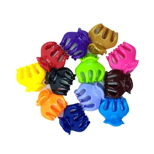  کلیپس مو دخترانه مدل KEL12R بسته 12 عددی