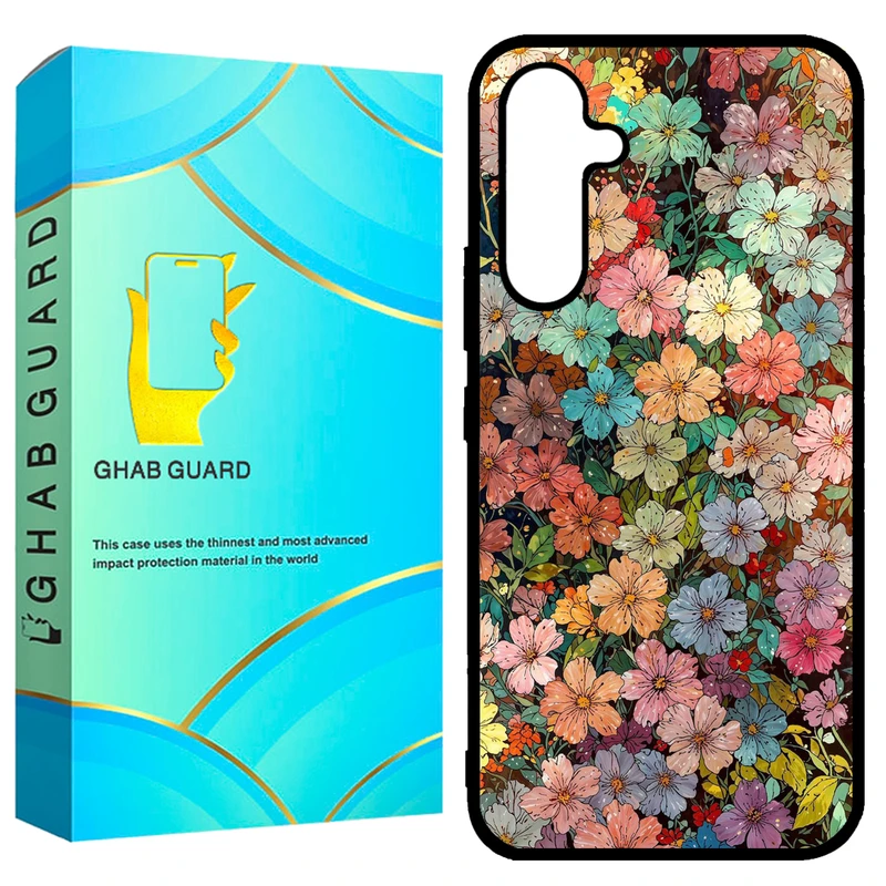 کاور قاب گارد طرح گل گلی مدل GCHPA54 مناسب برای گوشی موبایل سامسونگ  Galaxy A54 5G