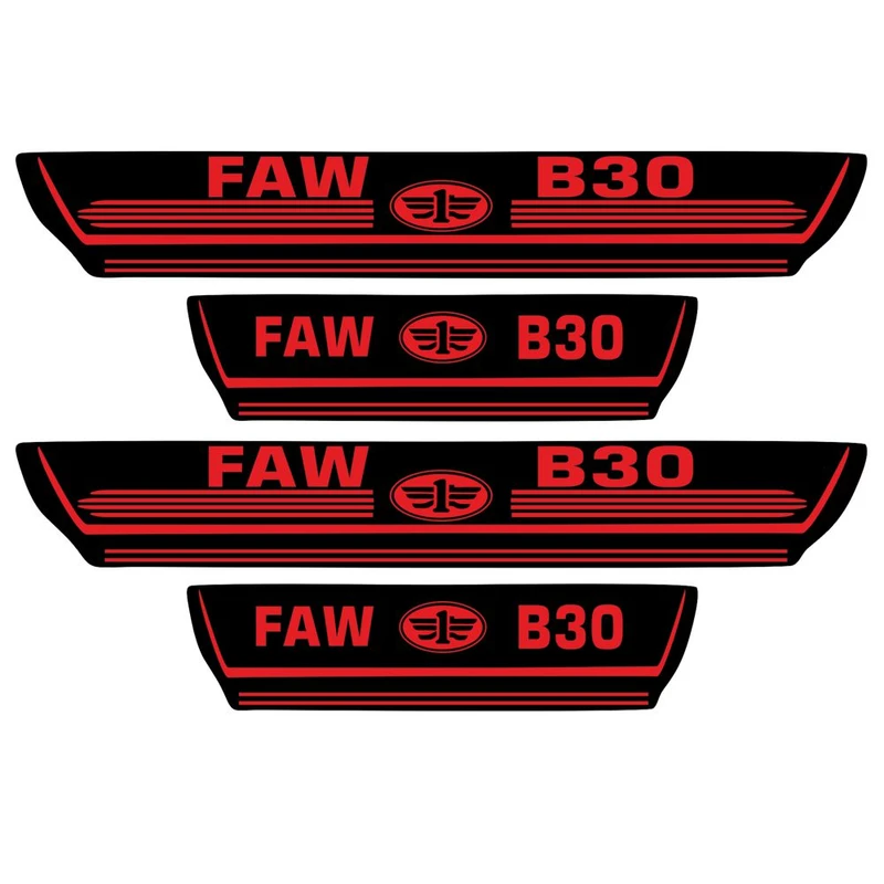   برچسب بدنه خودرو اسپرت غدیر مدل CH RE YA59 A63مناسب برای فاو بسترن بسته 4 عددی