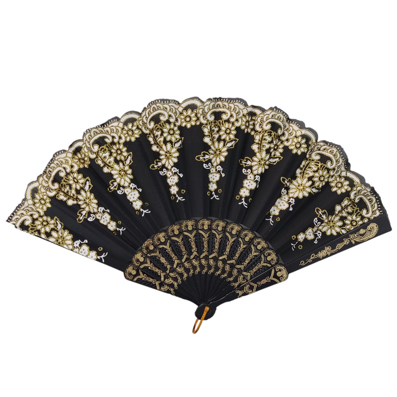 بادبزن مدل مدل زربافت طرح 3