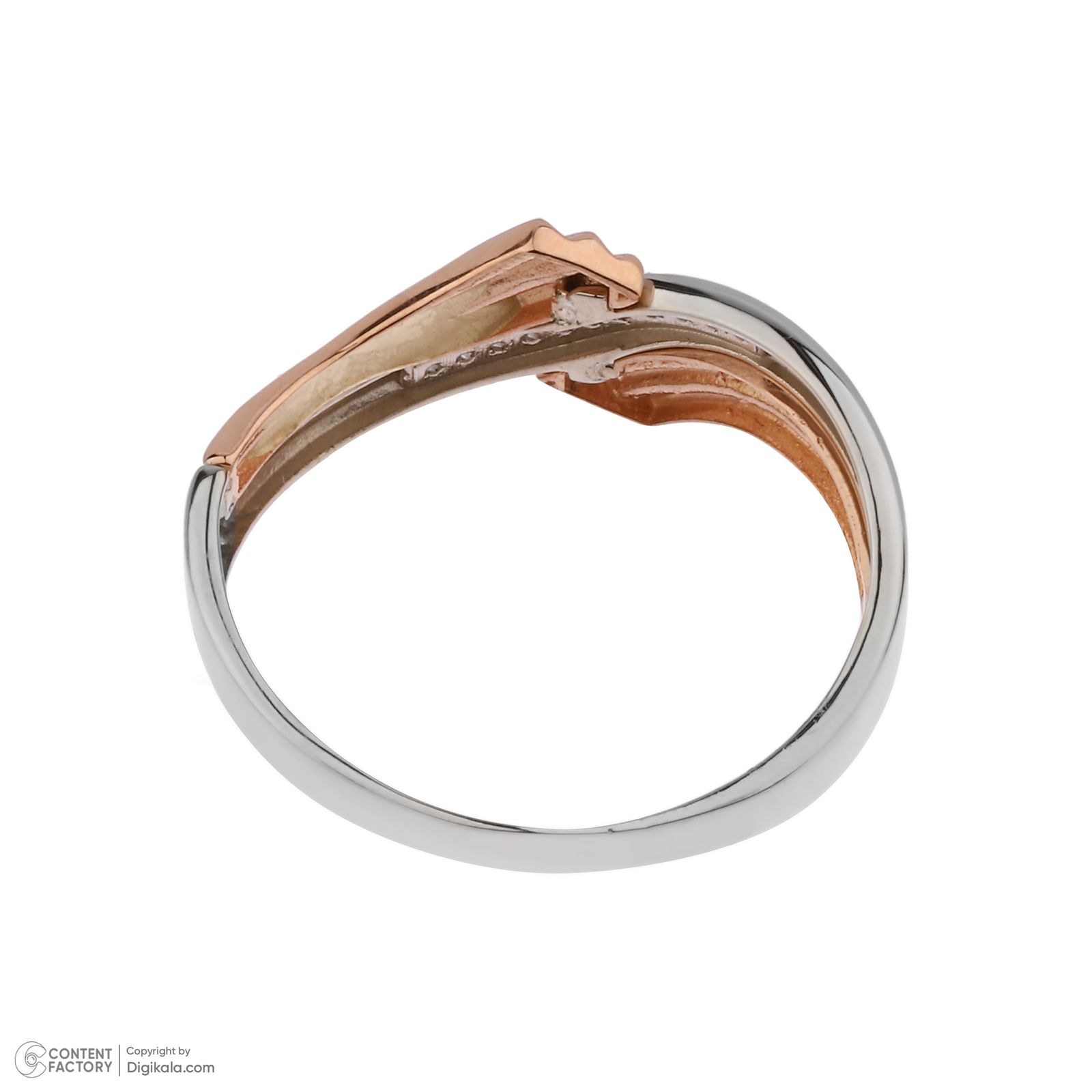 ست حلقه طلا 18 عیار زنانه و مردانه مایا ماهک مدل MR1370 -  - 7