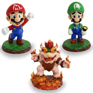 Mario Action Figure Model AF_G1 10cm Set Of 3