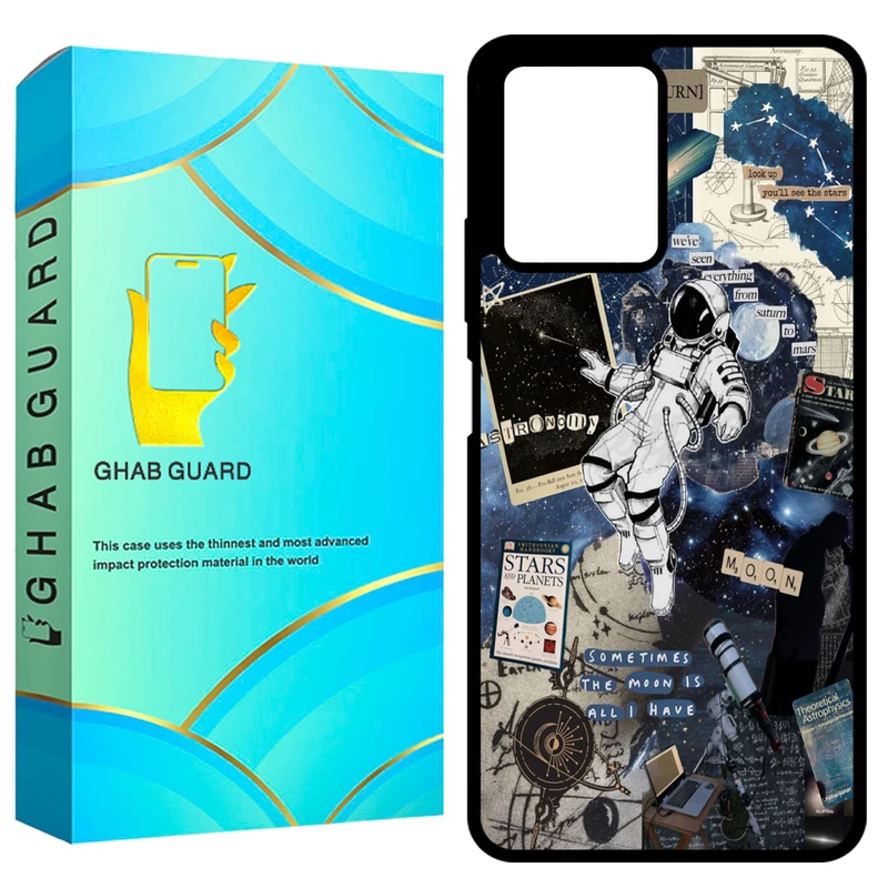 کاور قاب گارد طرح فضانورد مدل GCHPRN12PP مناسب برای گوشی موبایل شیائومی Redmi Note 12 Pro Plus