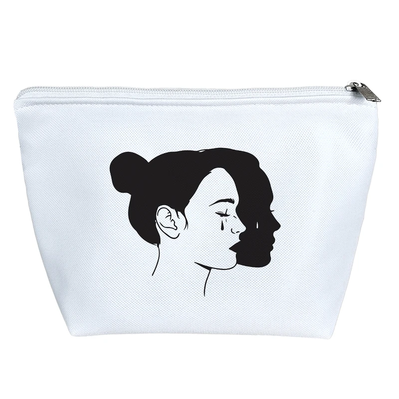 کیف لوازم آرایش دخترانه خندالو مدل دختر کد 7050