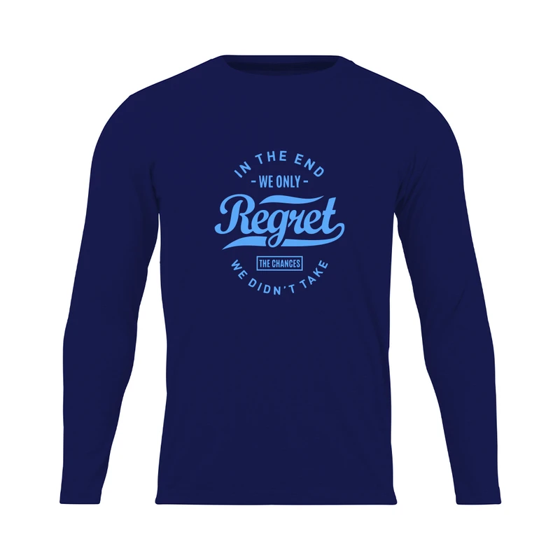 تی شرت آستین بلند مردانه مدل in the end کد 0850