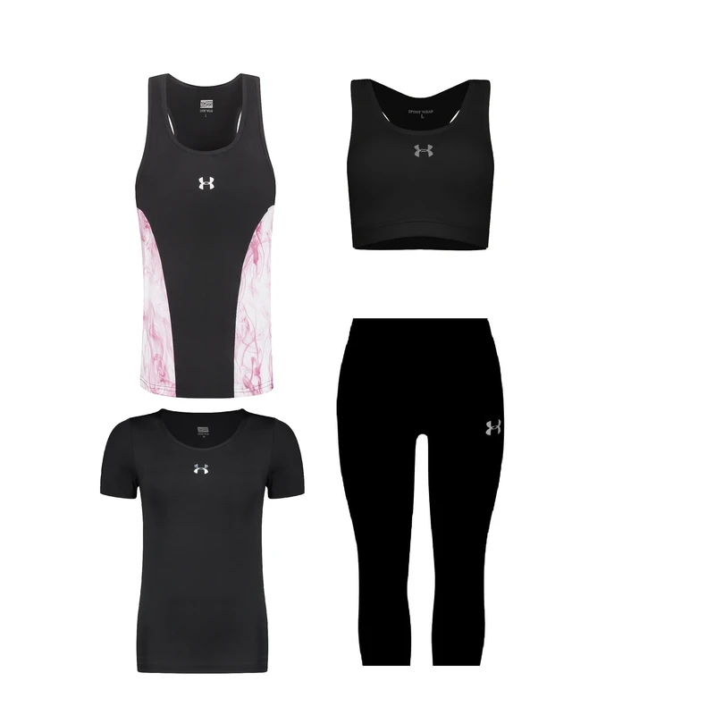 ست چهار تکه لباس ورزشی زنانه مدل 1801-8101-3101-8101