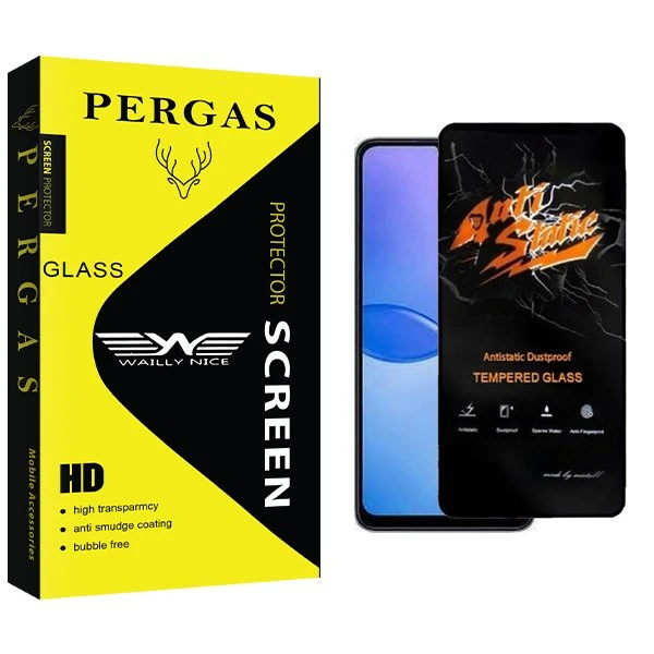 محافظ صفحه نمایش وایلی نایس مدل Pergas Antistatic مناسب برای گوشی موبایل شیائومی Redmi 13r