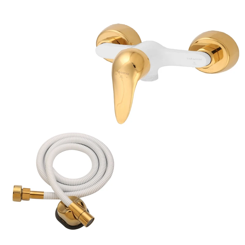 شیر سرویس بهداشتی ترنم مدل ارکیده ST به همراه شلنگ توالت