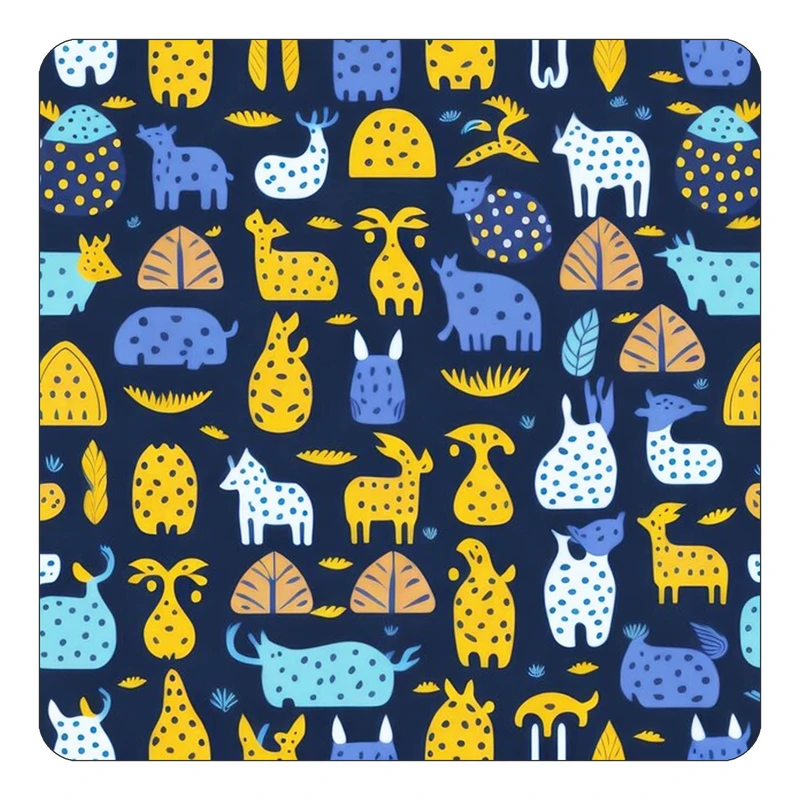 مگنت کاکتی طرح حیوانات رنگی مدل mp26751