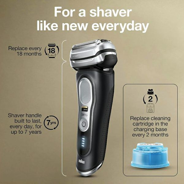 ماشین اصلاح موی صورت براون مدل 9460CC 9PRO -  - 16