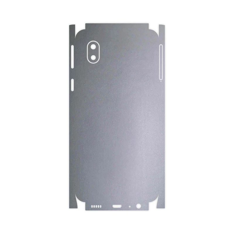 برچسب پوششی ماهوت مدل Matte-Silver-FullSkin مناسب برای گوشی موبایل سامسونگ Galaxy A01 Core