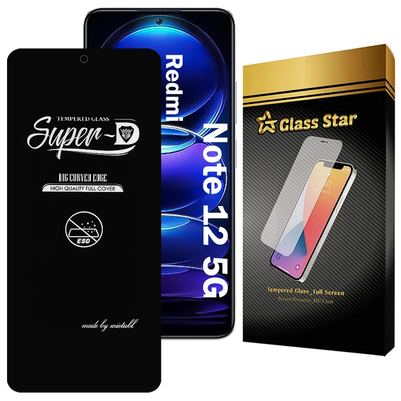 محافظ صفحه نمایش گلس استار مدل SUPERDNS مناسب برای گوشی موبایل شیائومی Redmi Note 12 5G