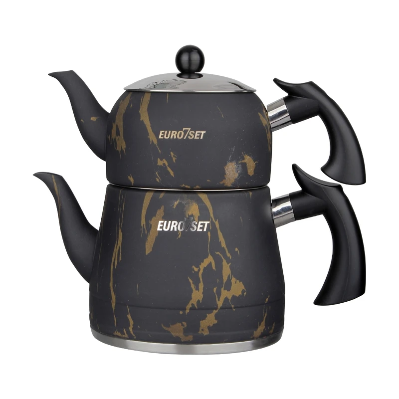 ست کتری و قوری برند یوروست مدل 2830 گنجایش کتری 3 لیتر گنجایش قوری 1 لیتر