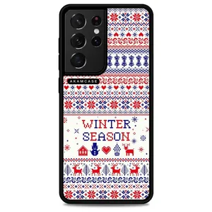 AKAM AMC-WSGS21U-WINTER-1 Cover For Samsung Galaxy S21 Ultra