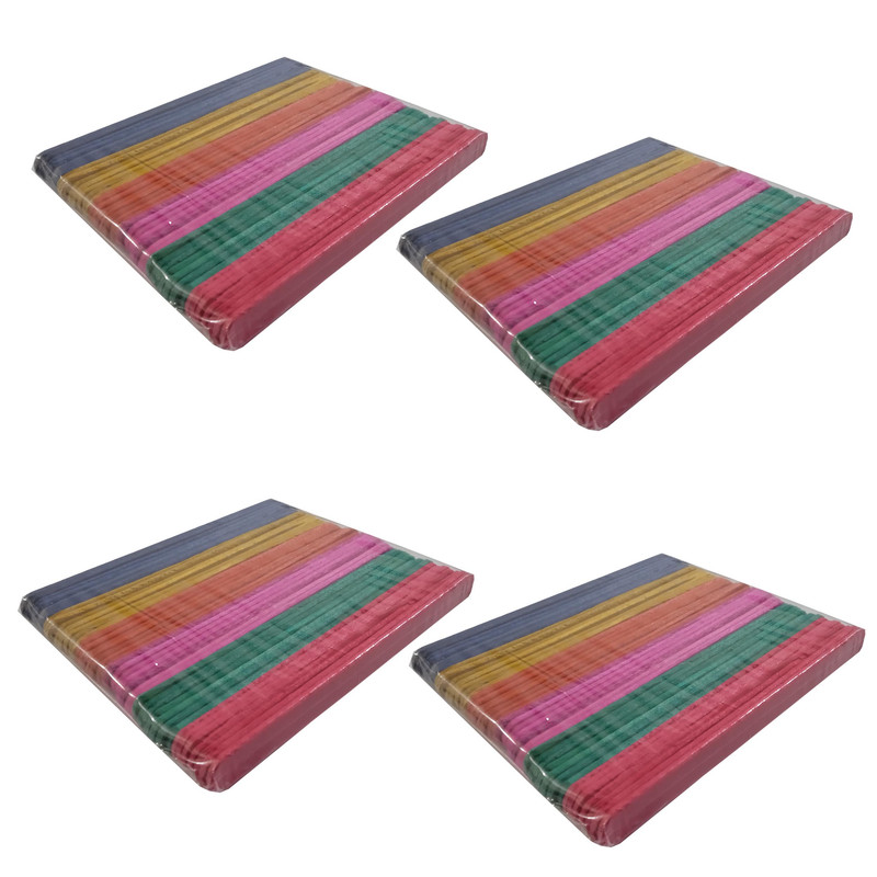 چوب بستنی مدل باريک بسته 4 عددی