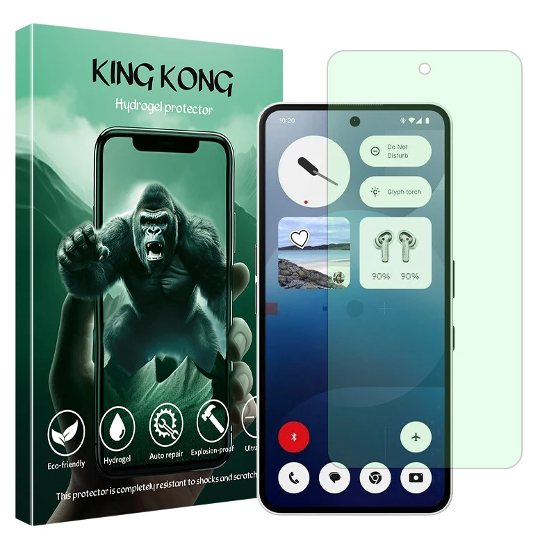 محافظ صفحه نمایش گرین لایت کینگ کونگ مدل Eye Care مناسب برای گوشی موبایل ناتینگ Phone 3a Pro