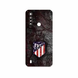 MAHOOT Atletico de Madrid Cover Sticker for Motorola Moto G8 Power Lite