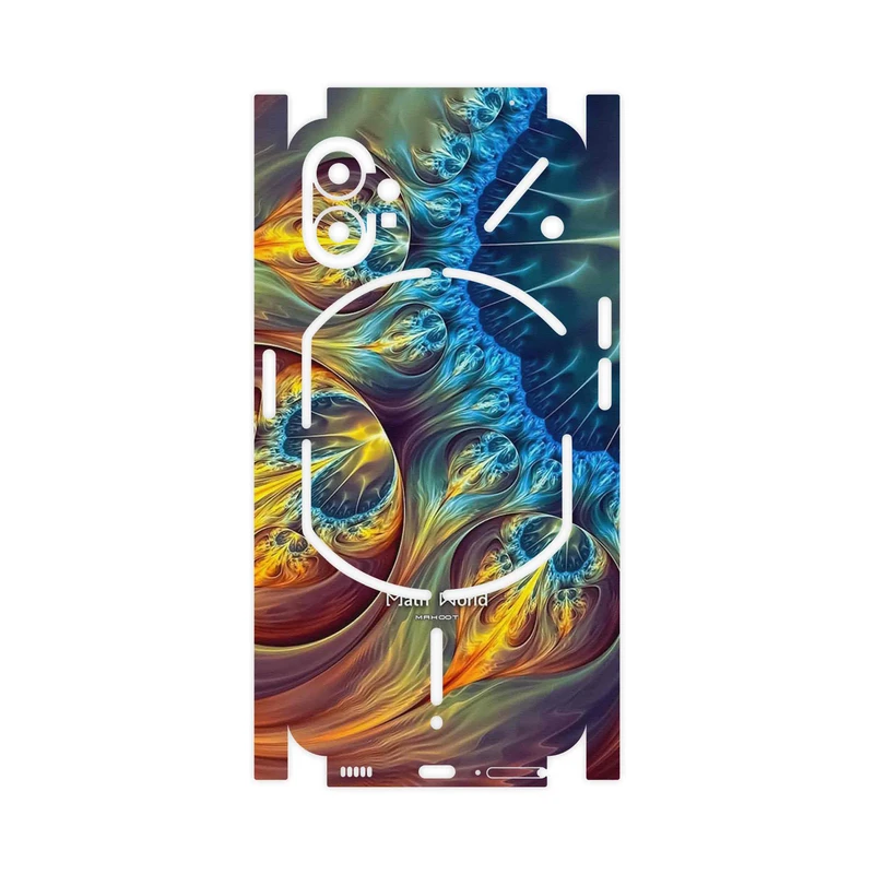 برچسب پوششی ماهوت مدل Mathematical Geometric Shape 8-FullSkin مناسب برای گوشی موبایل ناتینگ Phone 1