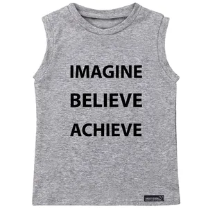 تاپ دخترانه 27 مدل Imagine Believe Achieve کد MH971