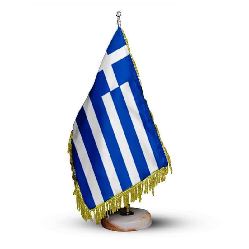 پرچم رومیزی مدل یونان