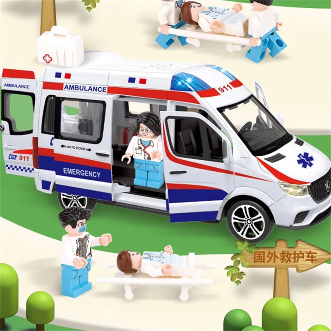 ماشین بازی مدل 911 Ambulance benz -  - 3