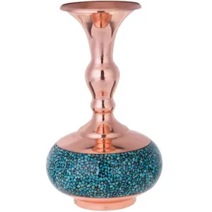 گلدان فیروزه کوبی کد S027