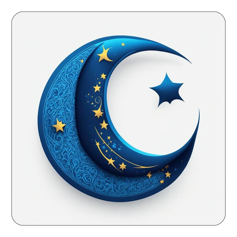 مگنت کاکتی طرح ماه و ستاره مدل mp51754