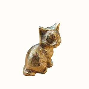 مجسمه برنزی مدل گربه کد M125