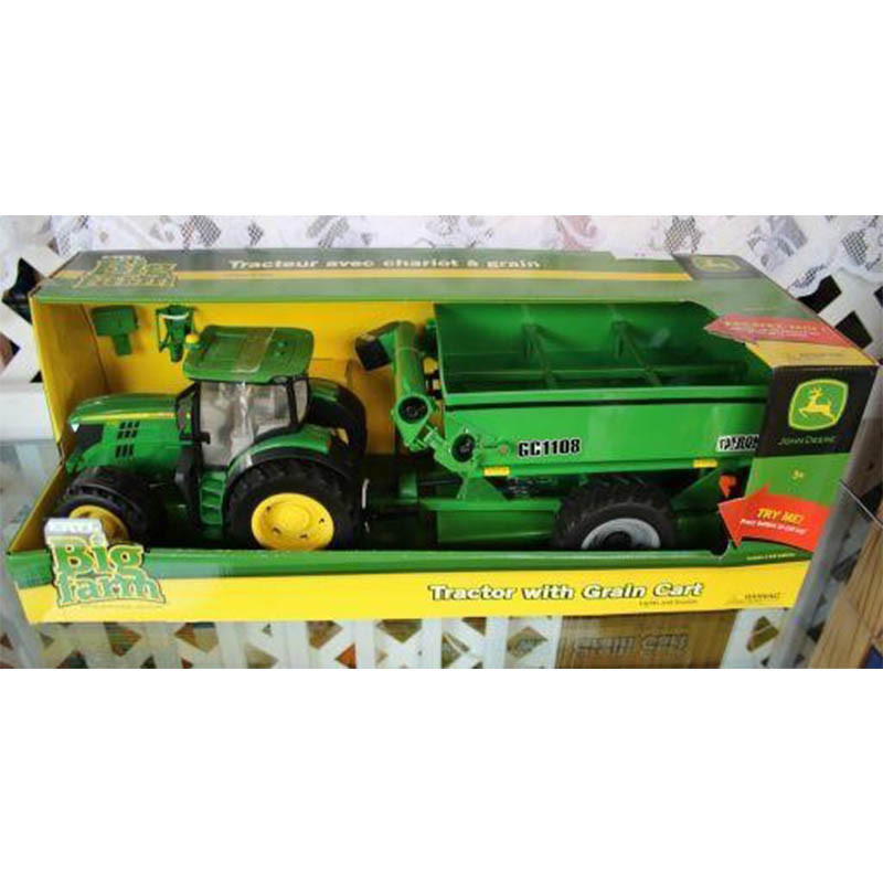 ماکت ماشین مدل تراکتور مزرعه سری tractor with grain cart