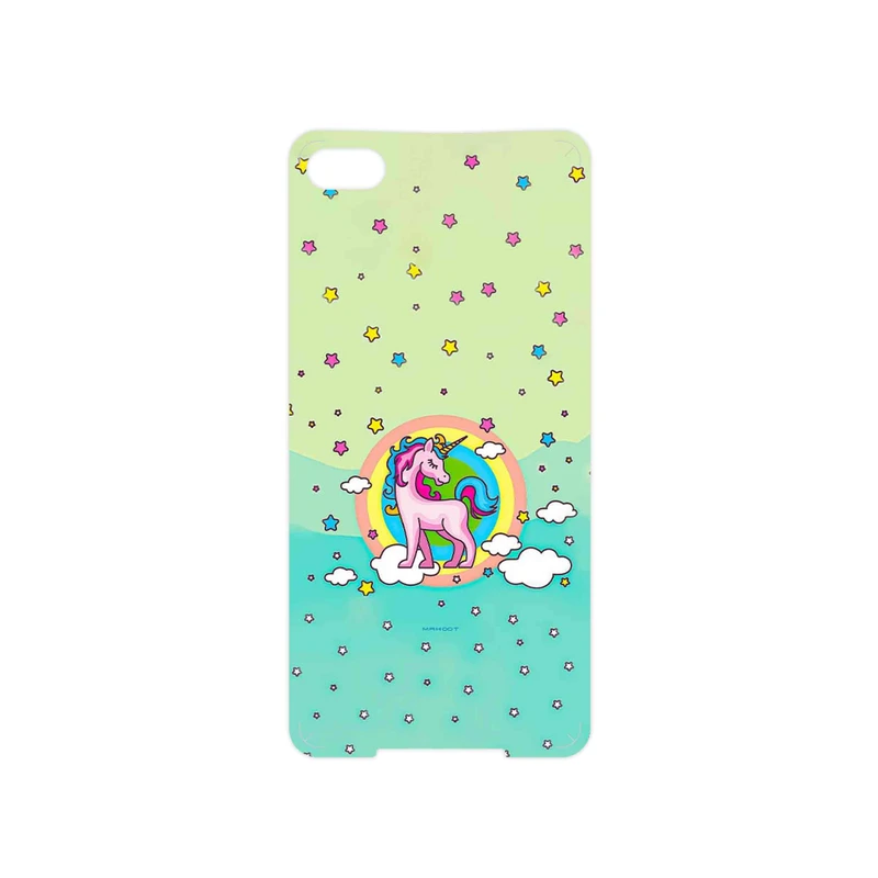 برچسب پوششی ماهوت مدل Rainbow unicorn adventure مناسب برای گوشی موبایل بلک بری Z30