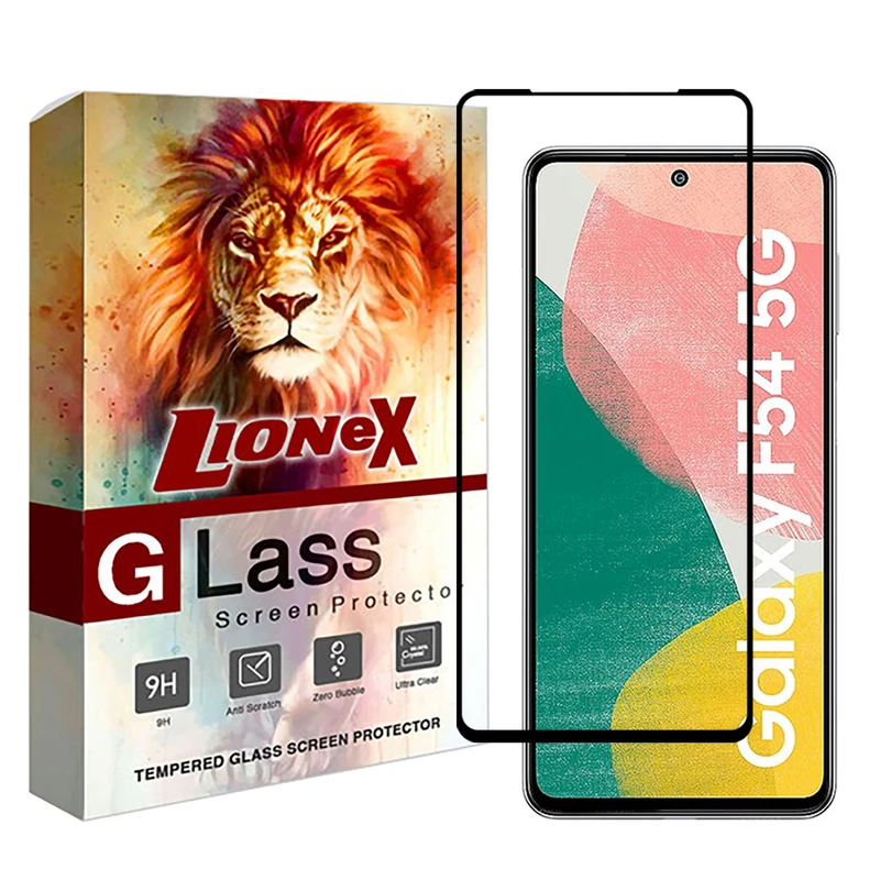 محافظ صفحه نمایش سرامیکی لایونکس مدل CERAMLION مناسب برای گوشی موبایل سامسونگ Galaxy F54